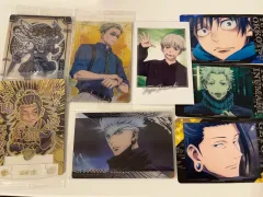 呪術廻戦 紙類 まとめ 五条 狗巻 棘 夏油（ゲトウ） ユウタ 七海 ウエハース カード パシャ