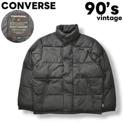 90sヴィンテージ コンバース CONVERSE ダウンジャケット M ブラック