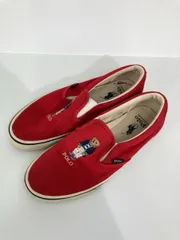 Polo Ralph Lauren ポロラルフローレン スリッポン EUR 42 レッド