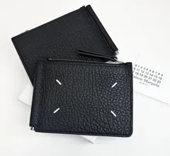 【新品商品】Maison Margiela メゾンマルジェラ 4ステッチ マネークリップ ウォレット