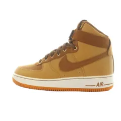ナイキ NIKE 631405-200 AIR FORCE 1 HIGH 07 WW エアフォースハイ ハイカットスニーカー シューズ 靴 スエード 26cm 茶 ブラウン ■GY18 /MQ