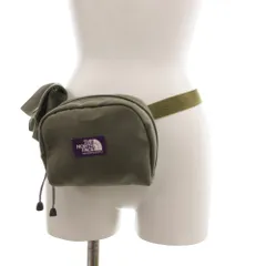 ノースフェイス パープルレーベル THE NORTH FACE PURPLE LABEL Stroll Belt Bag ストロール ベルトバッグ ウエスト ボディ ロゴ キャンバス カーキ NN7310N /GV ■GY18