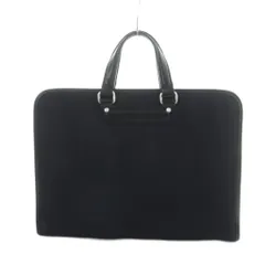 ポールスミス PAUL SMITH ビジネスバック 書類カバン ブリーフケース レザー ロゴ 黒 ブラック ■GY18 /MQ