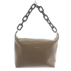 フルラ FURLA ソフィー チェーン ワンショルダーバッグ ハンドバッグ 2WAY レザー ゴールド金具 茶 ブラウン /XZ ■GY18