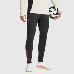 【送料無料・匿名配送】adidas アディダス リヴァプール 25/26 トレーニング パンツ 黒 ブラック スリムフィット ポリエステル 練習用 ウィンドブレーカー 新品 正規品 並行輸入 日本未発売