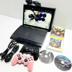 【正常動作品】SONY PlayStation 3 本体 CECH-4000B & アーケードコントローラー おまけ ソフト4点