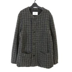 OUTIL ウティVESTE ARDON ブラックインディゴリネン - メルカリ