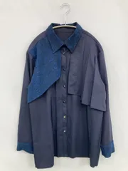 HARE ハレ シャツ/ブラウス F ネイビー
