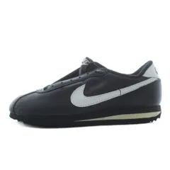 ナイキ NIKE Cortez コルテッツ スニーカー シューズ レザー ナイロン US7 25cm 黒 ブラック 960911 /KW ■GY18