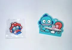 匿名　サンリオ　めじるし　ラバースタンド　ミャクミャク　めじるしチャーム　SANRIO　サンリオキャラクターズ　ハンギョドン　はぴだんぶい　はんぎょどん　チャーム　ラバスタ　ガチャガチャ　ガチャ　カプセルトイ　ガシャポン　ガチャポン　なりきりアクリルチャーム