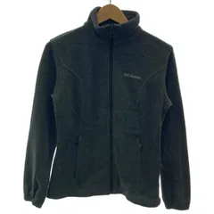 Columbia　フリース　ジャケット　ハイネック　フルジップ　無地　ワンポイント　刺しゅう　アウトドア　古着　/1603