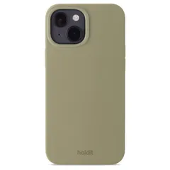 Holdit スマホケース (iPhone 14 13 / カーキ) スマホ ケース カバー (シリコン/ワイヤレス充電可能) iphoneケース iPhone14 iphone13 [カーキ] [iPhone 14/iPhone 13]