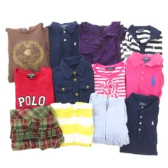 ラルフローレン RALPH LAUREN 子供服 12点セット まとめ キッズ カットソー ワンピース スカート 120-150 レッド ブラウン ピンク /UO
