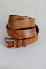 良雰囲気 レザー ベルト【古着】【中古】【メンズ】【レディース】男性 女性 アメカジ オシャレ おしゃれ 革 皮 バイク バイカー ラルフローレン RRL