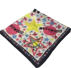 Vivienne Westwood ヴィヴィアン・ウエストウッド スター ミニスカーフ ハンカチ