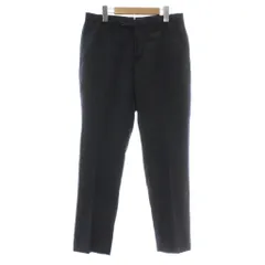 インコテックス INCOTEX × ビームスF BEAMS F SUPER 100’s SLIM FIT パンツ スラックス 羊毛 ウール テーパード ジップフライ 46 S 紺 ネイビー 1645R /XZ ■GY19