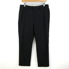 ブルーワーク パンツ ボトムス テーパード ストレッチ トゥモローランド メンズ Mサイズ ブラック BLUE WORK 【中古】のサムネイル
