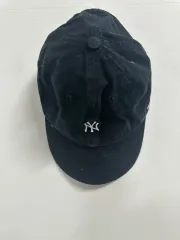 ヴィンテージ MLB NEW YORK YANKEES ブラック ベースボールキャップ
