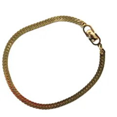 クリスチャンディオール Christian Dior ブレスレット 喜平 ゴールドカラー 金色 /KW ■GY11