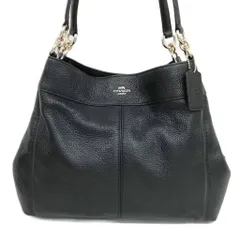 コーチ COACH F28997 レクシー ペブルド レザー ショルダーバッグ ハンドバッグ ブラック