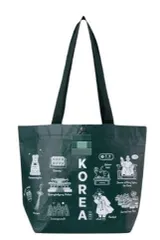 スタバ グッズ バッグ 韓国限定 トートバッグ グリーン M リユーザブルバッグス グッズ バッグ 韓国限定 トートバッグ グリーン M ◎ 