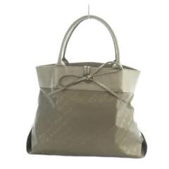 ゲラルディーニ GHERARDINI トートバッグ ハンド ロゴ 総柄 ゴールド色 ■GY11 /MQ