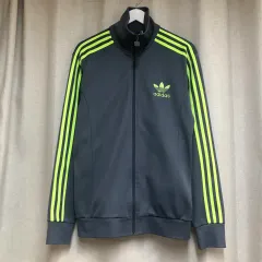 アディダス オリジナルス ヨーロッパ トラックジャージ ジャージ ネオン グレー 100