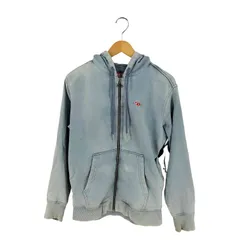 ディーゼル DIESEL D-GIR-NE トラックデニムフーディー ジップアップパーカー メンズ import：XS 