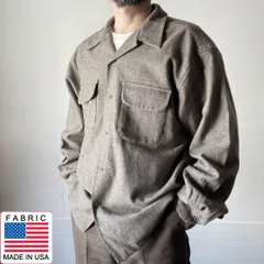 90s PENDLETON ペンドルトン 無地 ボードシャツ XL ヘザー ベージュ系 ウールシャツ 90年代製 大きいサイズ ビンテージ D153-14-0014ZT