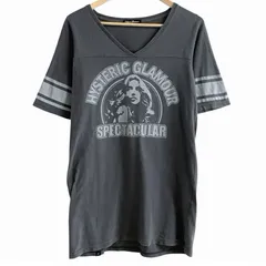 ヒステリックグラマー HYSTERIC GLAMOUR  Vネック 半袖 Tシャツ  0114CT01  レディース FREE