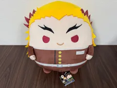 【未使用・希少】鬼滅の刃　煉獄杏寿郎　ふわコロりんBIG2 ぬいぐるみ