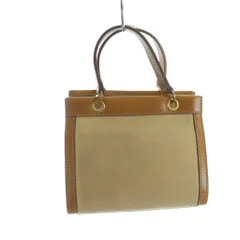 セリーヌ CELINE ハンドバッグ ミニトート スエード ロゴ 茶 ブラウン ■GY18 /MQ