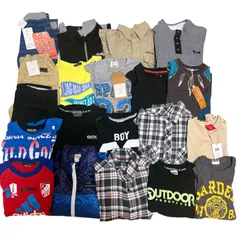 男の子　140cm まとめ売り　Tシャツ　チェックシャツ　デニムパンツ　ユニクロ　アディダス