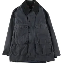 古着 80~90年代 バブアー Barbour BEDALE ビデイル 旧3ワラント ワックスコットン オイルドジャケット 英国製 メンズS相当/eaa615036