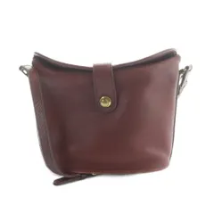 コーチ COACH オールドコーチ 203 USA製 ショルダーバッグ クロスボディ 斜めがけ レザー 赤 レッド ■GY18 /MQ