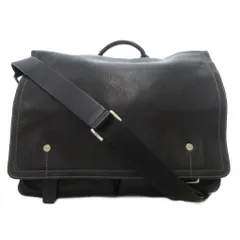 コーチ COACH ブリーフケース ショルダーバッグ オールド レザー 本革 ブラック 黒 2WAY 5747 /IU ■GY18