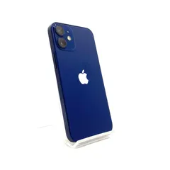 【最速発送】 iPhone 12 mini 64GB ブルー Softbank 白ロム【難有】