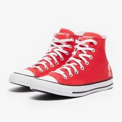 【送料無料・匿名配送】Converse x LFC コンバース チャックテイラー オールスター リヴァプール 赤 トマト ハイカット スニーカー 新品 正規品 並行輸入 日本未発売