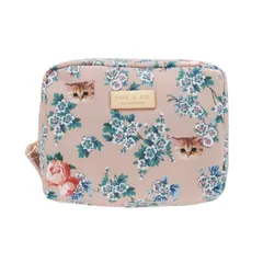 PAUL＆JOE ACCESSOIRES (ポール＆ジョー) 化粧ポーチ レディース (ベージュ) 花柄 ポーチ ハンドポーチ 婦人 107501-1202-04 1