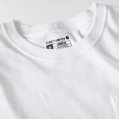 カーハート メンズ トップス Tシャツ 半袖 Carhartt Workwear Loose Fit Pocket ShortSleeve TShirt Mens White ホワイト