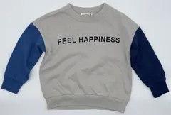 ☆セット割対応☆ ブランシェス キッズ 長袖 配色切替トレーナー 100cm （1376）