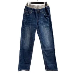 エドウィン EDWIN デニム ジーンズ ストレート 160 青 ブルー ■GY58