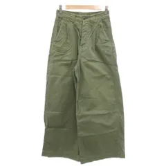 アーバンリサーチ ドアーズ URBAN RESEARCH DOORS ワイド チノパンツ 36 カーキ  タック /NL ■GY60