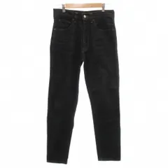リーバイス Levi's デニムパンツ ジーンズ ストレートシルエット 30 黒 ブラック /YJ ■GY60