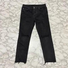 希少【KSUBI スビ  【商品名】KSMDNMW17036A ボタンフライ/グランジ ダメージ加工/ストレッチ デニム パンツ  【サイズ】31