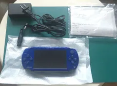 【中古・良品】プレイステーションポータブル PSP-1000ブルー箱付き G28
