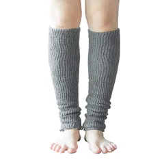 [SOWAN] [ソワン] mofmofu (モフモウフ) シルク レッグウォーマー メンズ レディース 男女兼用 (スモークグレー)
