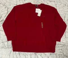 XXL UNIQLO X カウズ カシミア クルーネック セーター レッド
