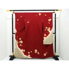 振袖　友禅金彩加工　裄丈Ｓ寸