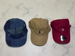 帽子3種 (thisisneverthat ポロ NEW ERA)